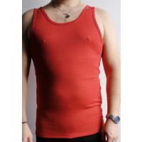 MS NBR mens baselayer singlet red