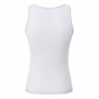 MS NBR mens baselayer singlet white