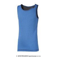 MS NBRD kids baselayer singlet Md.blue