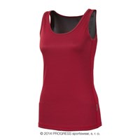 MS NBRZ ladies baselayer singlet red