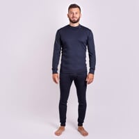MS NDR mens baselayer long sleeve T-shirt black