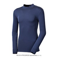 MS NDR mens baselayer long sleeve T-shirt blue