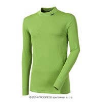 MS NDR mens baselayer long sleeve T-shirt green