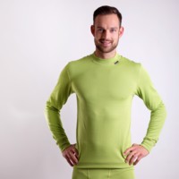 MS NDR mens baselayer long sleeve T-shirt black