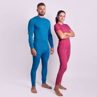MS NDR mens baselayer long sleeve T-shirt petroleum (lt.blue)