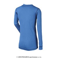MS NDRD kids baselayer long sleeve T-shirt Md.blue
