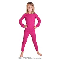 MS NDRD kids baselayer long sleeve T-shirt blue