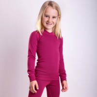 MS NDRD kids baselayer long sleeve T-shirt blue