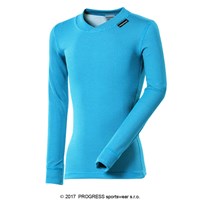 MS NDRD kids baselayer long sleeve T-shirt blue