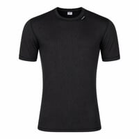 MS NKR mens baselayer short sleeve T-shirt black