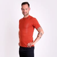 MS NKR mens baselayer short sleeve T-shirt black