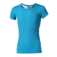 MS NKRD kids baselayer short sleeve T-shirt turquoise