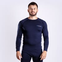 MT TDR 250 men's long-sleeved merino T-shirt blackened blue