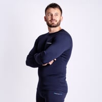 MT TDR 250 men's long-sleeved merino T-shirt blackened blue