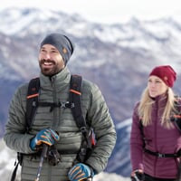 MW FREEBEANIE merino beanie grey melange