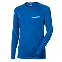 MW NDRD kids merino T-shirt blue melange