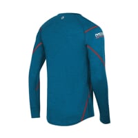 MW NDRD kids merino T-shirt petroleum melange