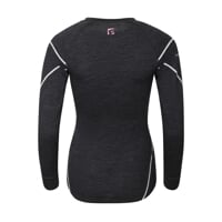 MW NDRZ 170 womens merino long sleeve T-shirt red violet/orchid