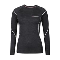 MW NDRZ 170 womens merino long sleeve T-shirt red violet/orchid