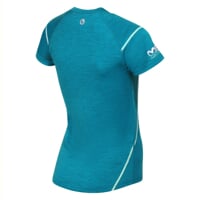 MW NKRZ das Damen Merino Funktions-T-Shirt grun melange