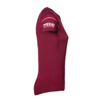 MW NKRZ das Damen Merino Funktions-T-Shirt plum melange