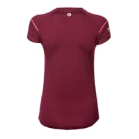 MW NKRZ das Damen Merino Funktions-T-Shirt plum melange