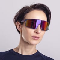 NITRO PUR-R NAV/PNK CASE Sportsonnenbrille mit polarisierten Gläsern matt navy/pink