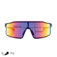 NITRO PUR-R NAV/PNK CASE Brille mit polarisierten Gläsern matt navy/pink