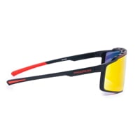 NITRO RED-R BLK/RED CASE sunglasses with polarized lenses matt black/red
