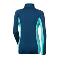 ODDA dámská funkční sportovní mikina bílá/vínová