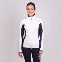 ODDA dámská funkční sportovní mikina bílá/černá