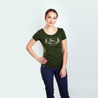 OS LIBERTA "BEETLE" ladie's bamboo T-shirt khaki