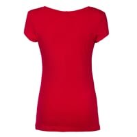 OS LIBERTA "FLOWBIKE" ladie's bamboo T-shirt blue