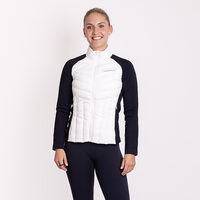 PARTIA Hybridjacke für Damen schwarz/weiss