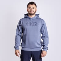 PROMINENT Herren Kapuzenpullover grau-blau
