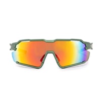 PULSAR ORG-R KHK/ORG CASE sports glasses khaki matt/orange