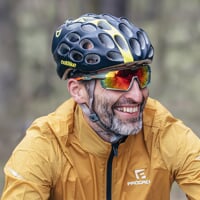 PULSAR ORG-R KHK/ORG CASE sports glasses khaki matt/orange