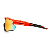 PULSAR RED-R BLK/RED CASE Sportbrillen rot/schwarz