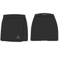 RUNIRA Damen Sportrock 2in1 schwarz