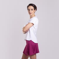 RUNIRA Damen Sportrock 2in1 boysenberry