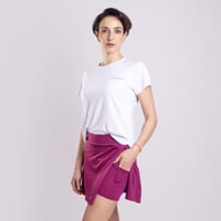 RUNIRA Damen Sportrock 2in1 boysenberry