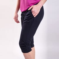 SAHARA die Damen 3/4 Caprihose  schwarz