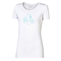 SASA "CITYBIKE" das Damen-T-Shirt aus Bambus weiß