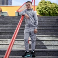 Set SYMBOL JKT +  PANTS JR grau melange