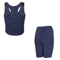 Set ZORA TANK TOP + SHORTS blau