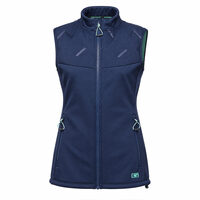 SHAGGA LADY women's riding hybrid vest navy