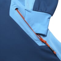 SNOWBULL JKT die Herren-Softshell-Jacke petrol blau