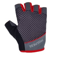SOLAR MITTS die fingerlosen Radhandschuhe schwarz/rot