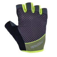 SOLAR MITTS die fingerlosen Radhandschuhe olive/lime