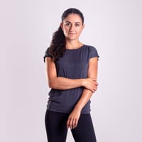 TECHNICA das Sport-T-Shirt schwarz melange